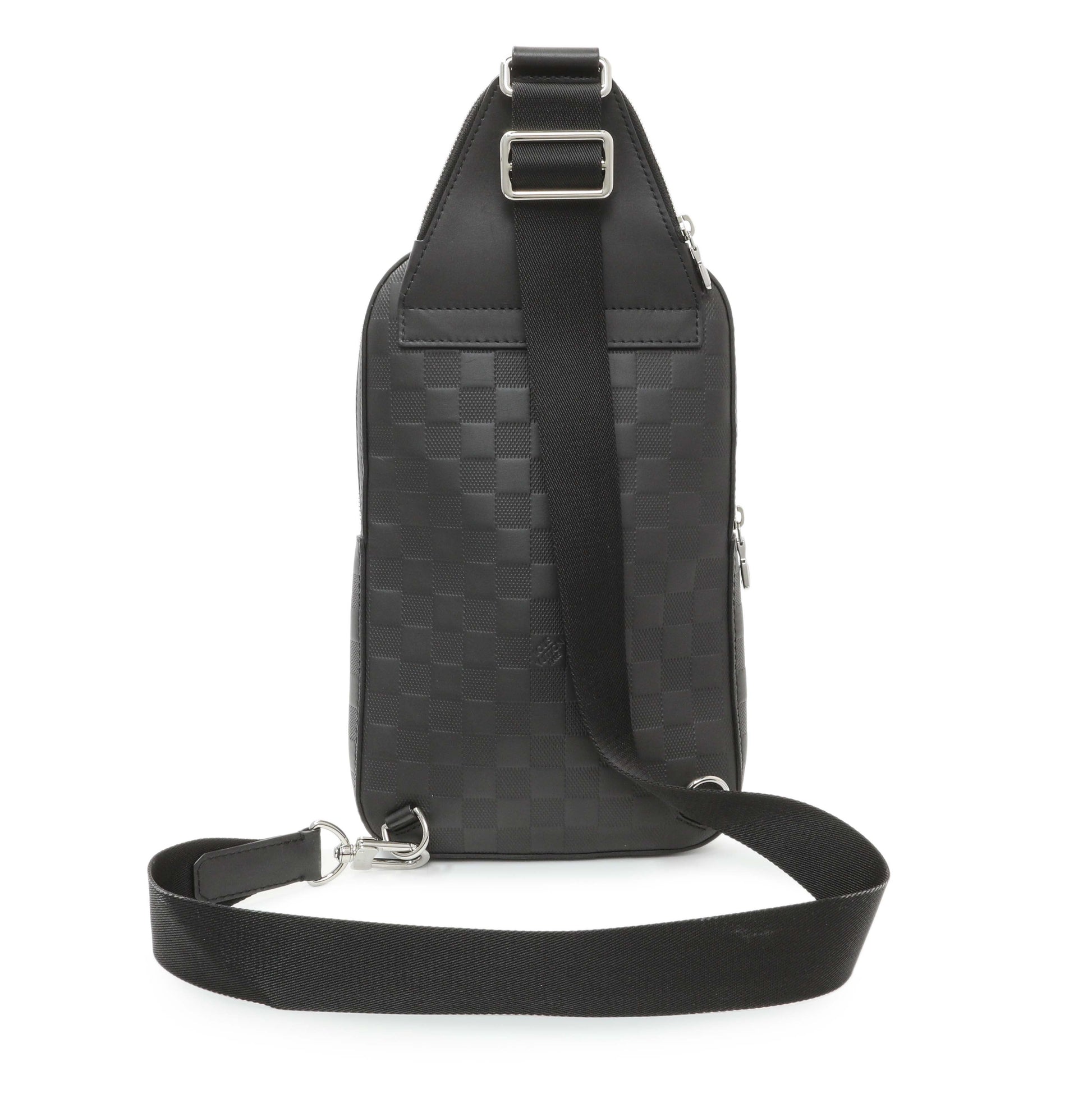Exclusive Louis Vuitton Damier Onyx Avenue Sling Bag NM — Side View