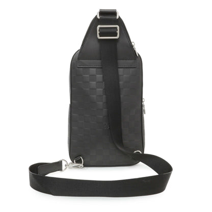 Exclusive Louis Vuitton Damier Onyx Avenue Sling Bag NM — Side View