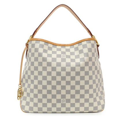 Exclusive Louis Vuitton Damier Azur Delightful PM — Front View