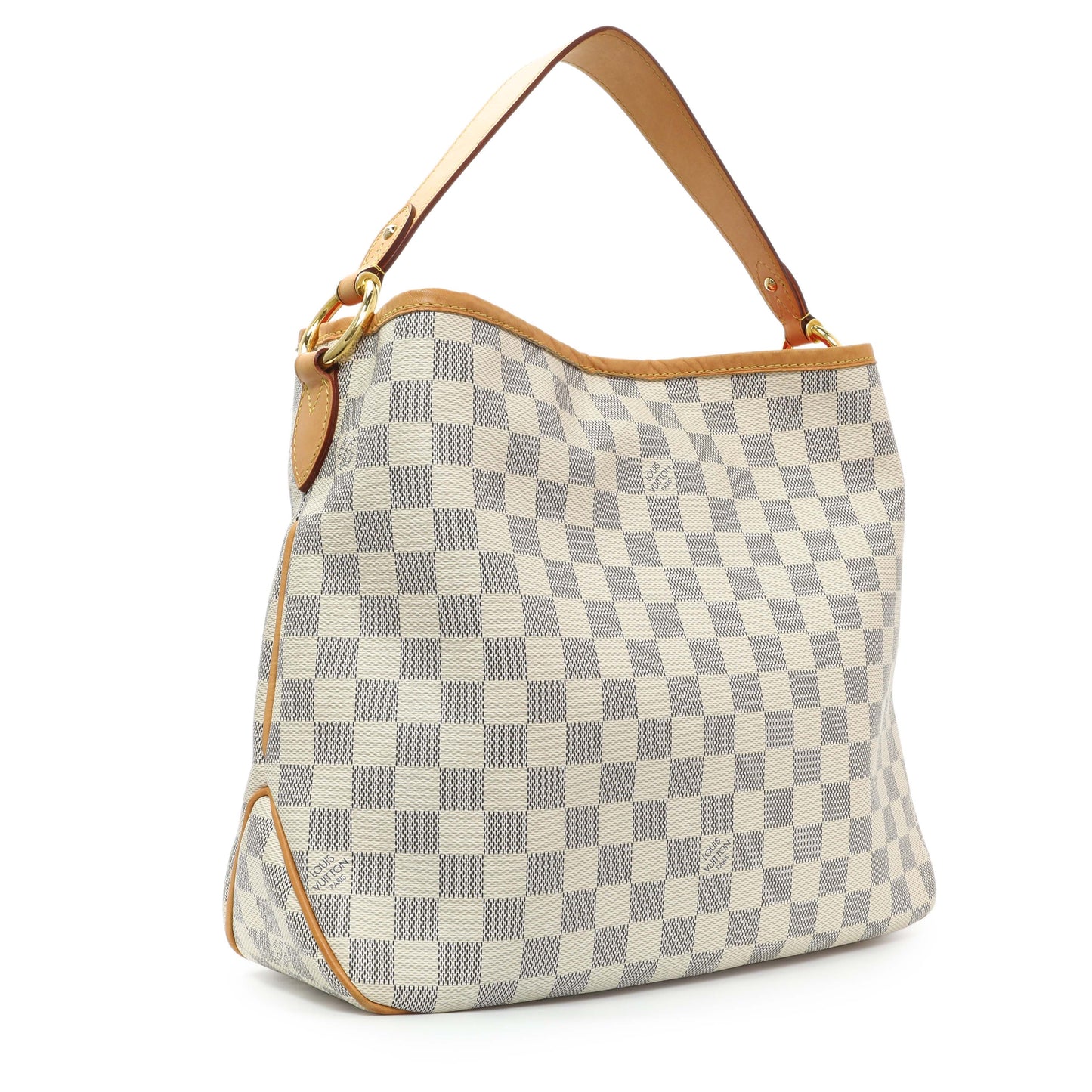 Exclusive Louis Vuitton Damier Azur Delightful PM — Side View