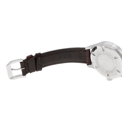 Exclusive IWC Stainless Steel Pilot Midsize IW325601 — Top View