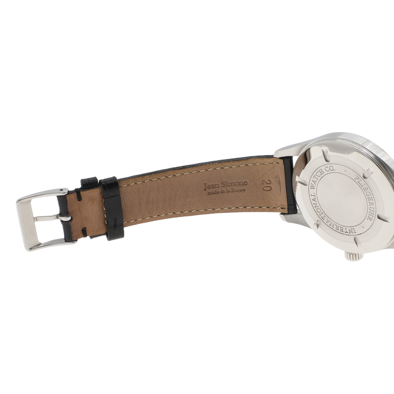 Exclusive IWC Stainless Steel Pilot Mark XVI IW325501 — Top View