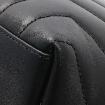 Exclusive Saint Laurent Black Calfskin Loulou Chain Satchel Small — Alternate View 7