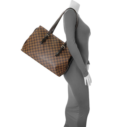 Exclusive Louis Vuitton Damier Ebene Chelsea Tote — Alternate View 11