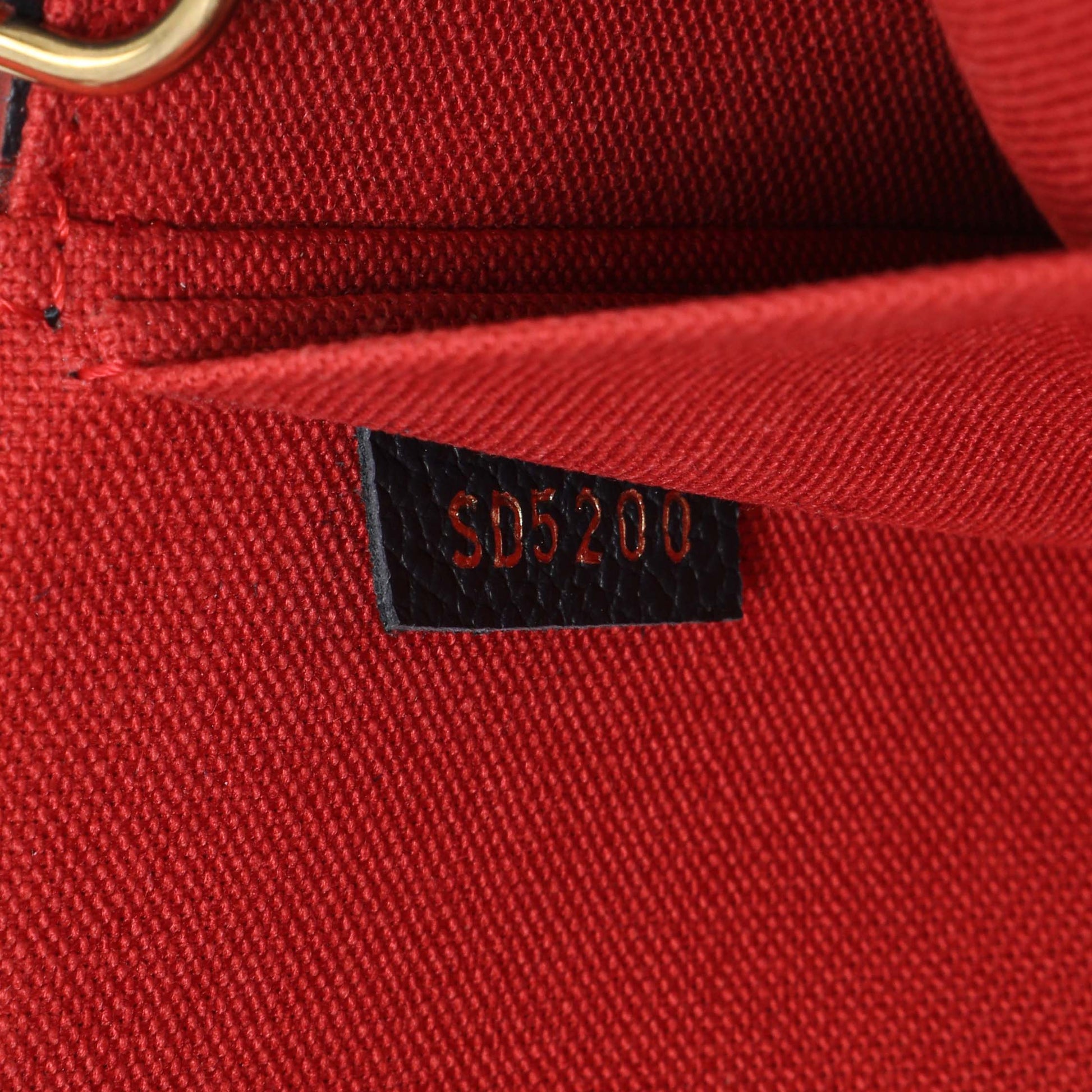Exclusive Louis Vuitton Marine Rouge Empreinte Pochette Felicie Chain Wallet — Alternate View 7