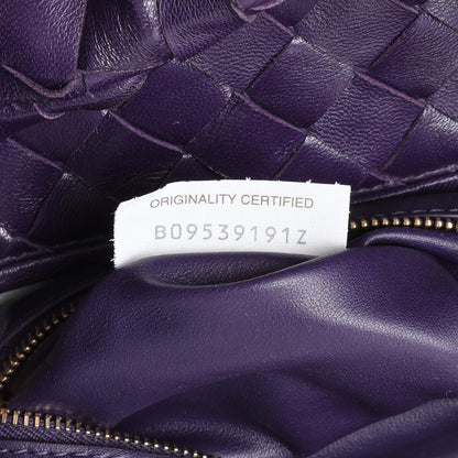 Exclusive Bottega Veneta Purple Large Jodie — Lifestyle View