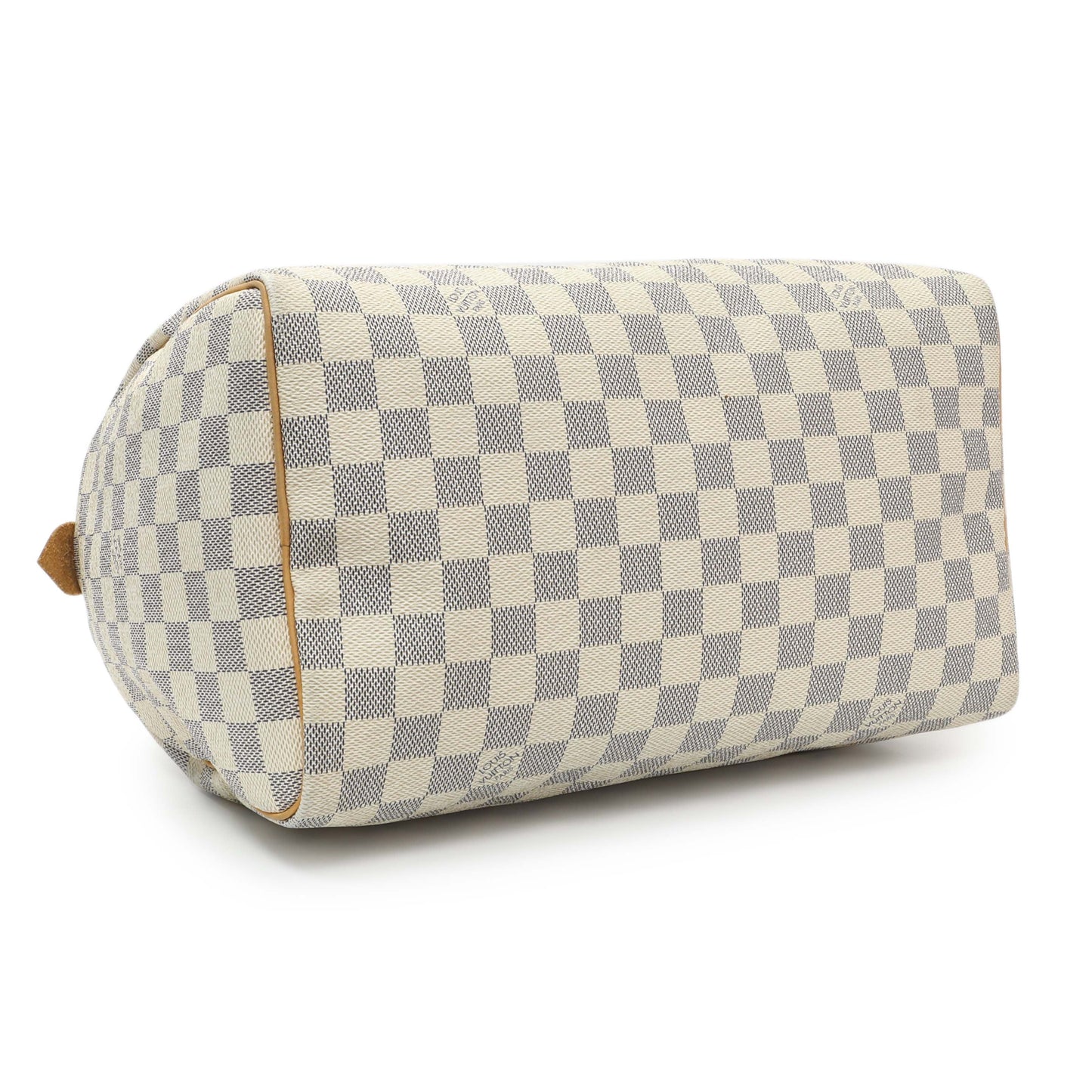 Exclusive Louis Vuitton Damier Azur Speedy 30 — Back View