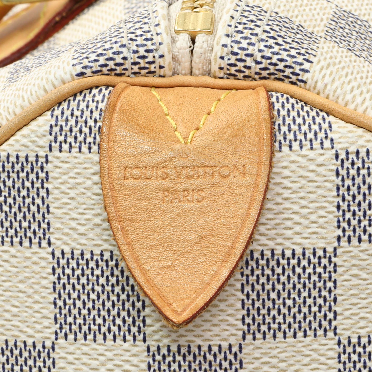 Exclusive Louis Vuitton Damier Azur Speedy 30 — Alternate View 9