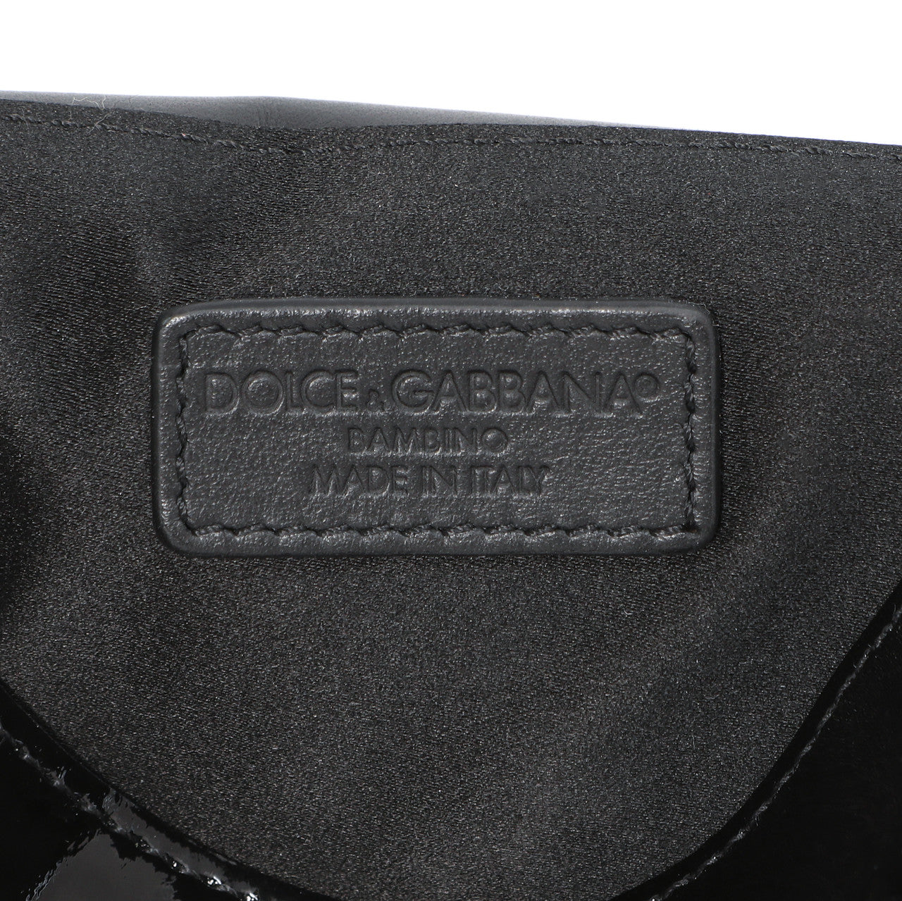 Exclusive Dolce & Gabbana Black Vernice Mini Satchel — Lifestyle View