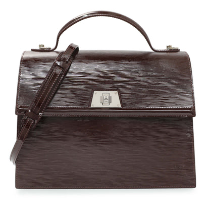 Exclusive Louis Vuitton Prune Electric Epi Sevigne GM — Front View