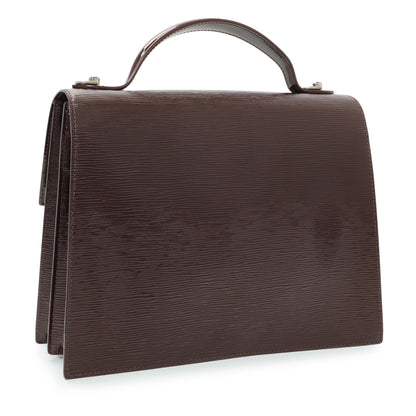 Exclusive Louis Vuitton Prune Electric Epi Sevigne GM — Side View