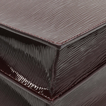 Exclusive Louis Vuitton Prune Electric Epi Sevigne GM — Detail View