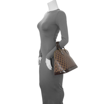 Exclusive Louis Vuitton Damier Ebene Alma PM — Alternate View 12