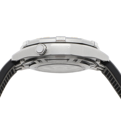 Exclusive Tag Heuer Stainless Steel 18K Rose Gold Aquaracer 500M WAJ2150 — Back View