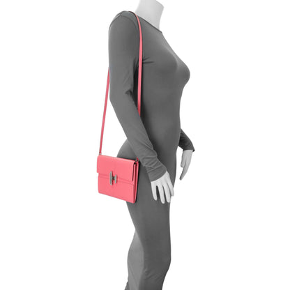 Exclusive Hermes Pink Chevre Cinhetic To Go Shoulder Bag — Alternate View 9