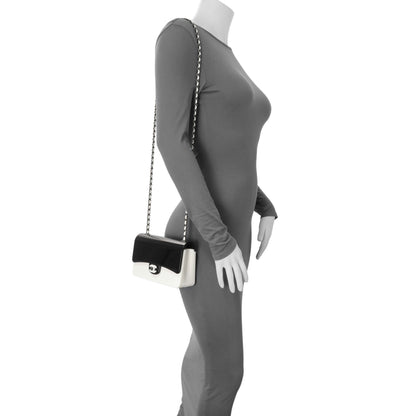 Exclusive Chanel Black White Plexiglass Plexi Coco Bag — Alternate View 7