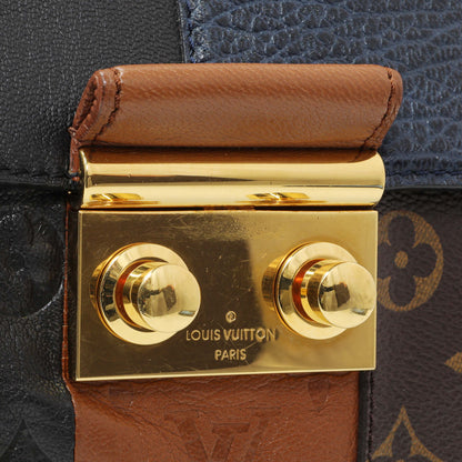 Exclusive Louis Vuitton Marine Monogram Blocks Pochette Plate Clutch — Alternate View 7