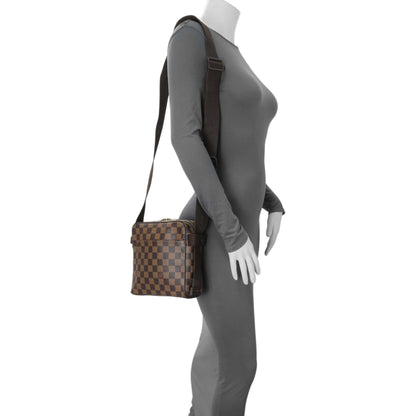 Exclusive Louis Vuitton Damier Ebene Olav PM — Alternate View 11