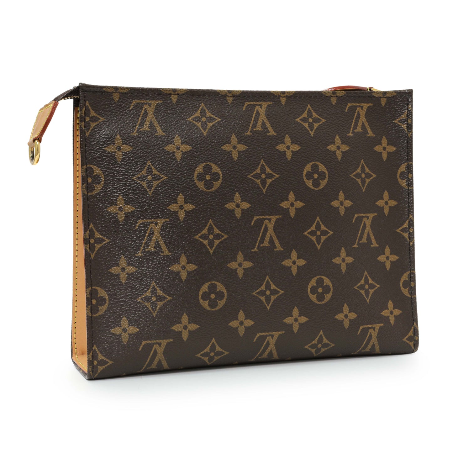 Exclusive Louis Vuitton Monogram Toiletry Pouch On Chain — Side View