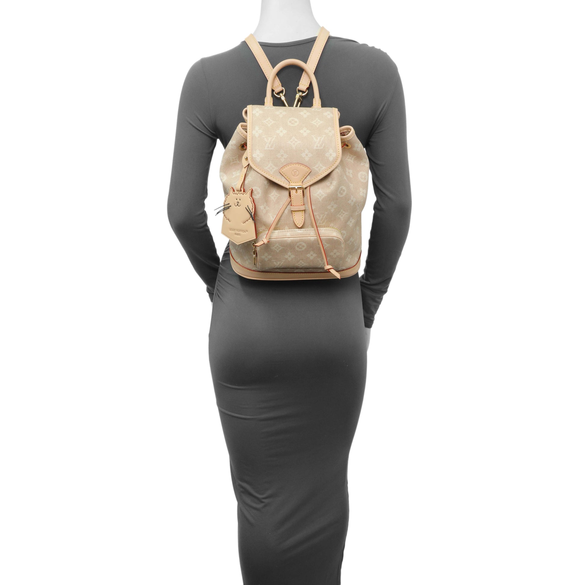 Exclusive Louis Vuitton Meowgram Montsouris PM — Lifestyle View