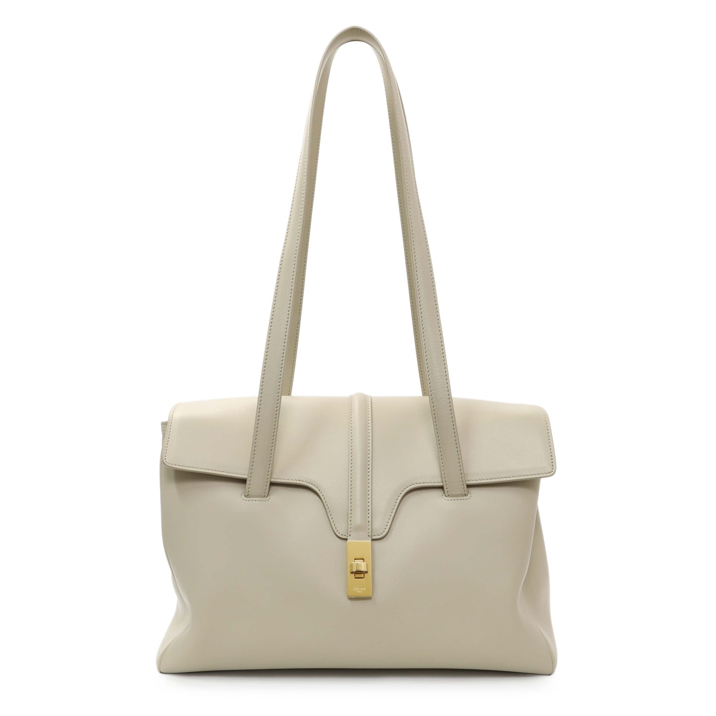Exclusive Celine Calfskin Medium Soft 16 Bag — Front View