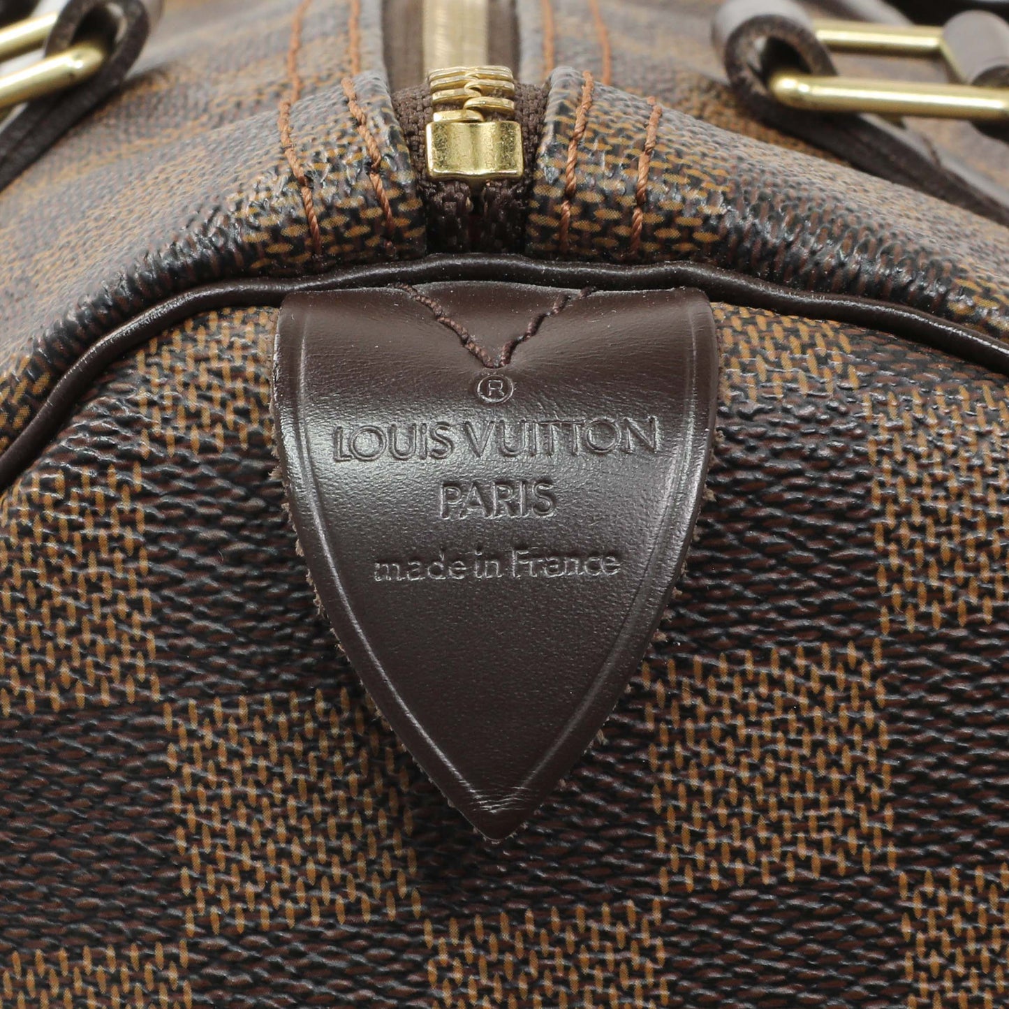 Exclusive Louis Vuitton Damier Ebene Speedy 30 — Alternate View 9