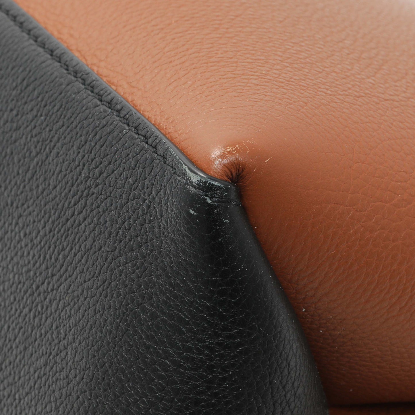 Exclusive Louis Vuitton Caramel Creme Black Soft Calfskin My Lockme Top Handle — Alternate View 7
