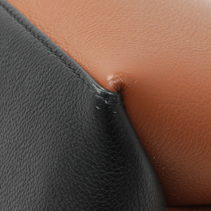 Exclusive Louis Vuitton Caramel Creme Black Soft Calfskin My Lockme Top Handle — Alternate View 7