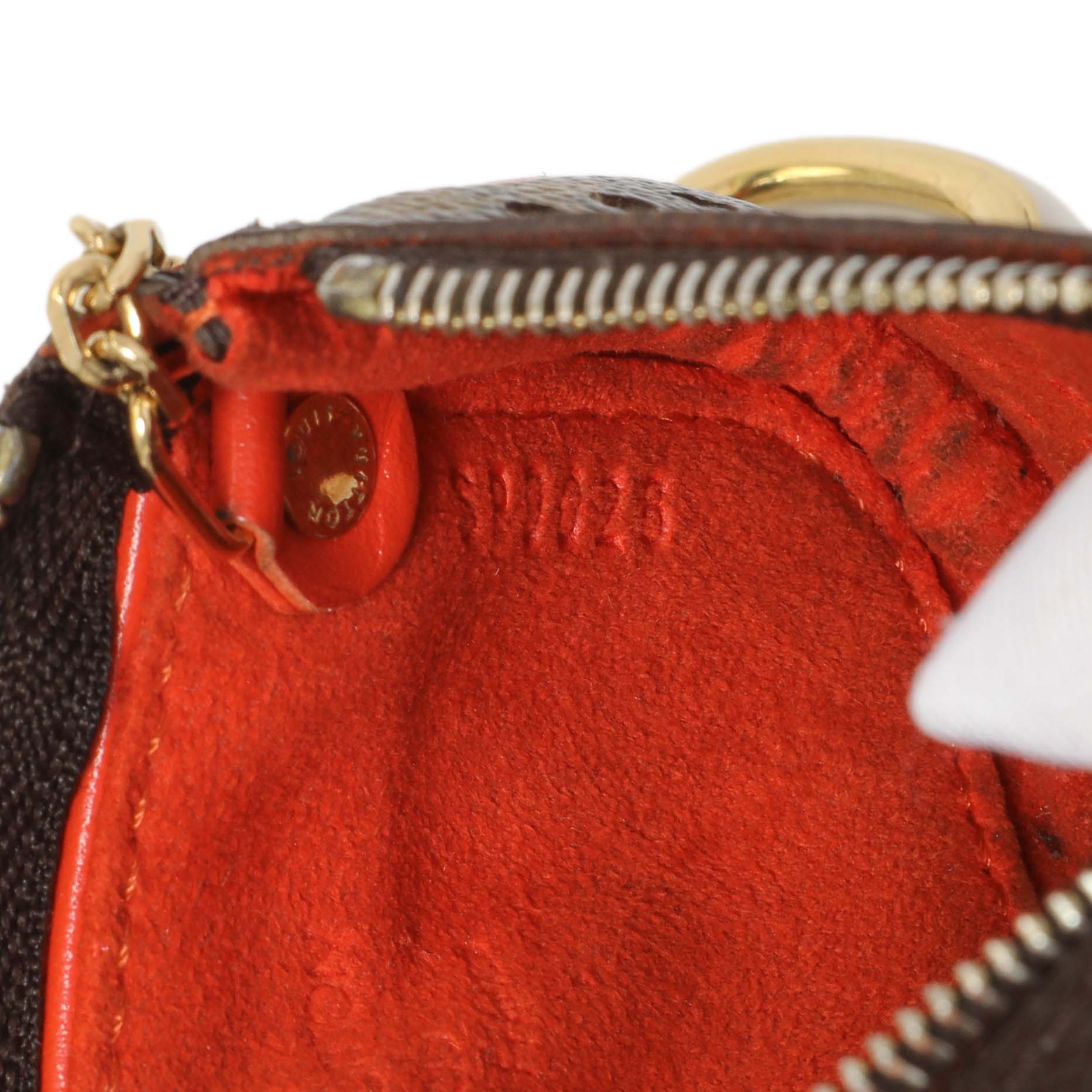 Exclusive Louis Vuitton Monogram Perforated Key Pouch — Lifestyle View