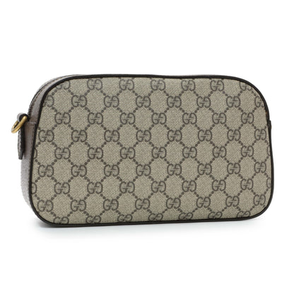 Exclusive Gucci GG Supreme Monogram Web Neo Vintage Shoulder Bag — Side View