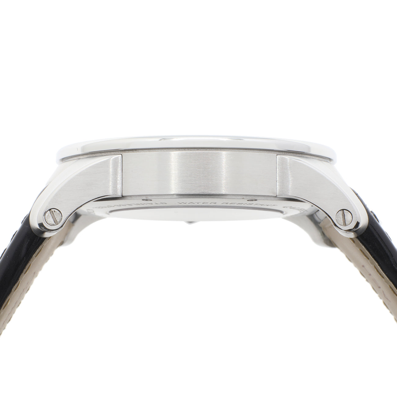 Exclusive Cartier Stainless Steel Calibre de Cartier W7100041 — Back View
