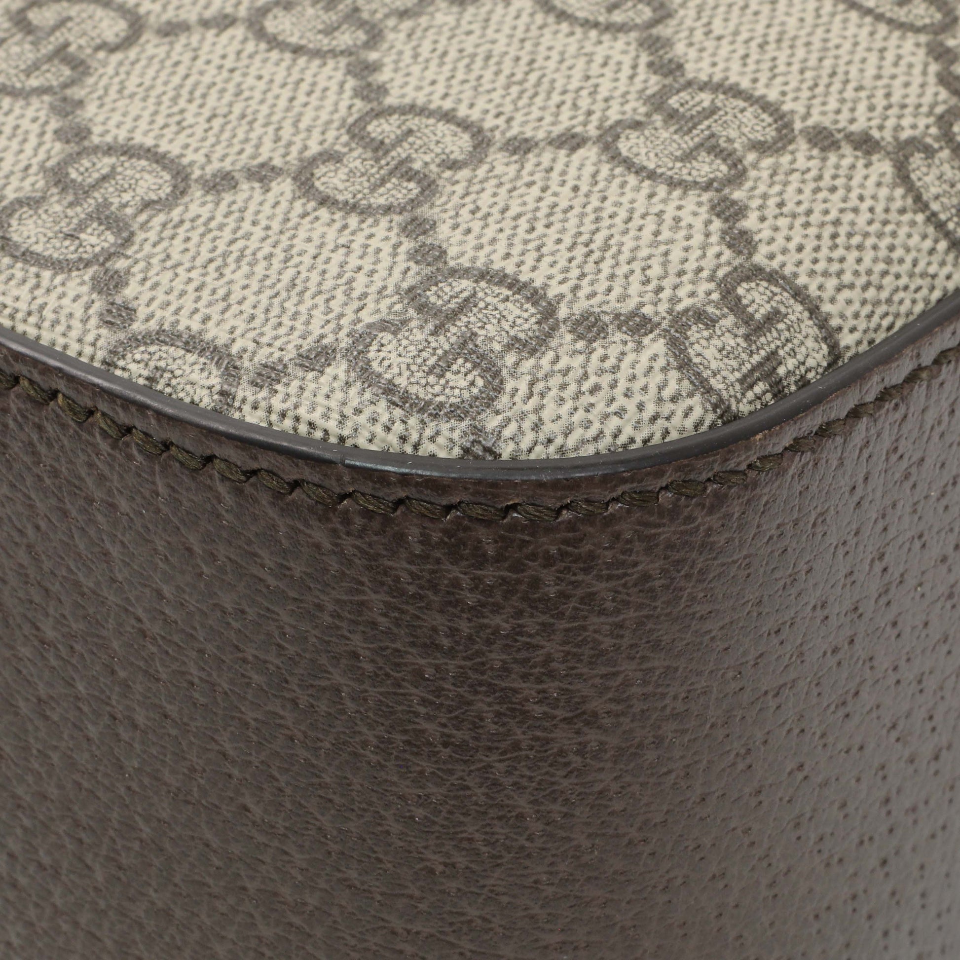 Exclusive Gucci GG Supreme Monogram Web Neo Vintage Shoulder Bag — Lifestyle View