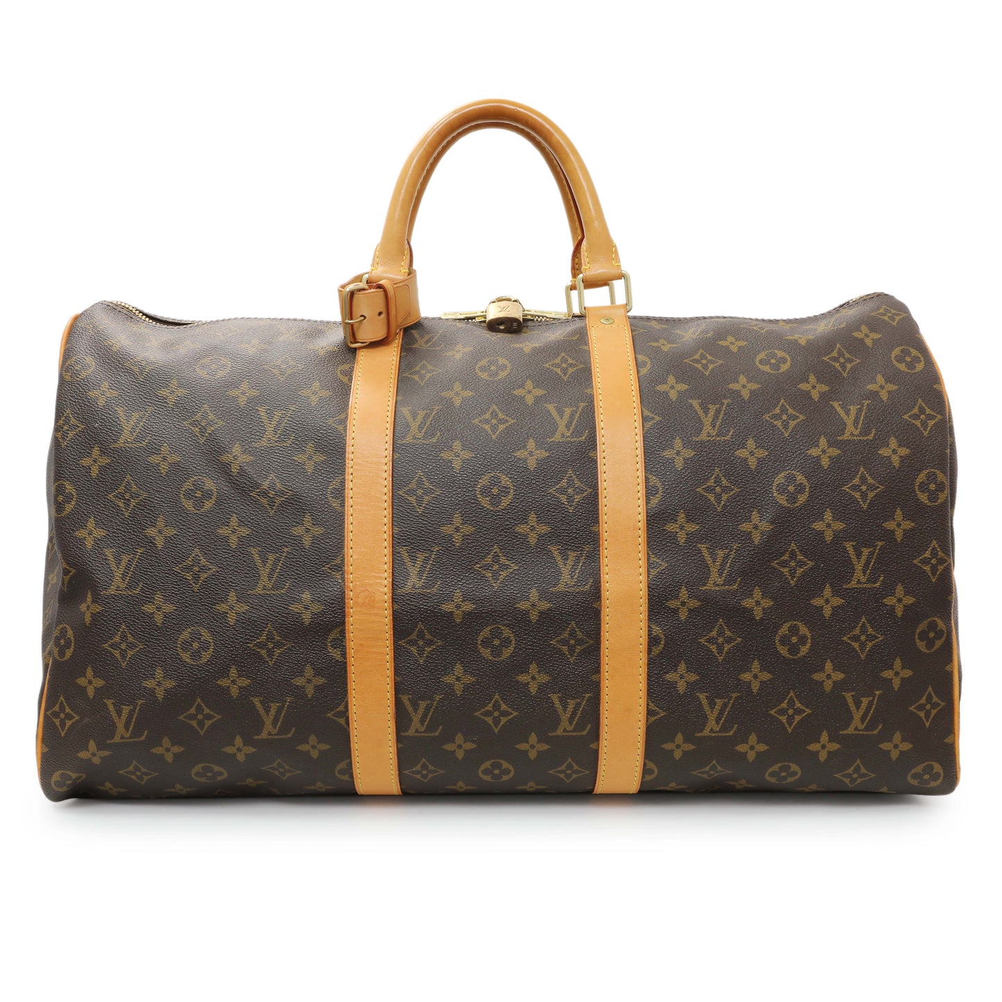 Exclusive Louis Vuitton Monogram Keepall 50 — Front View