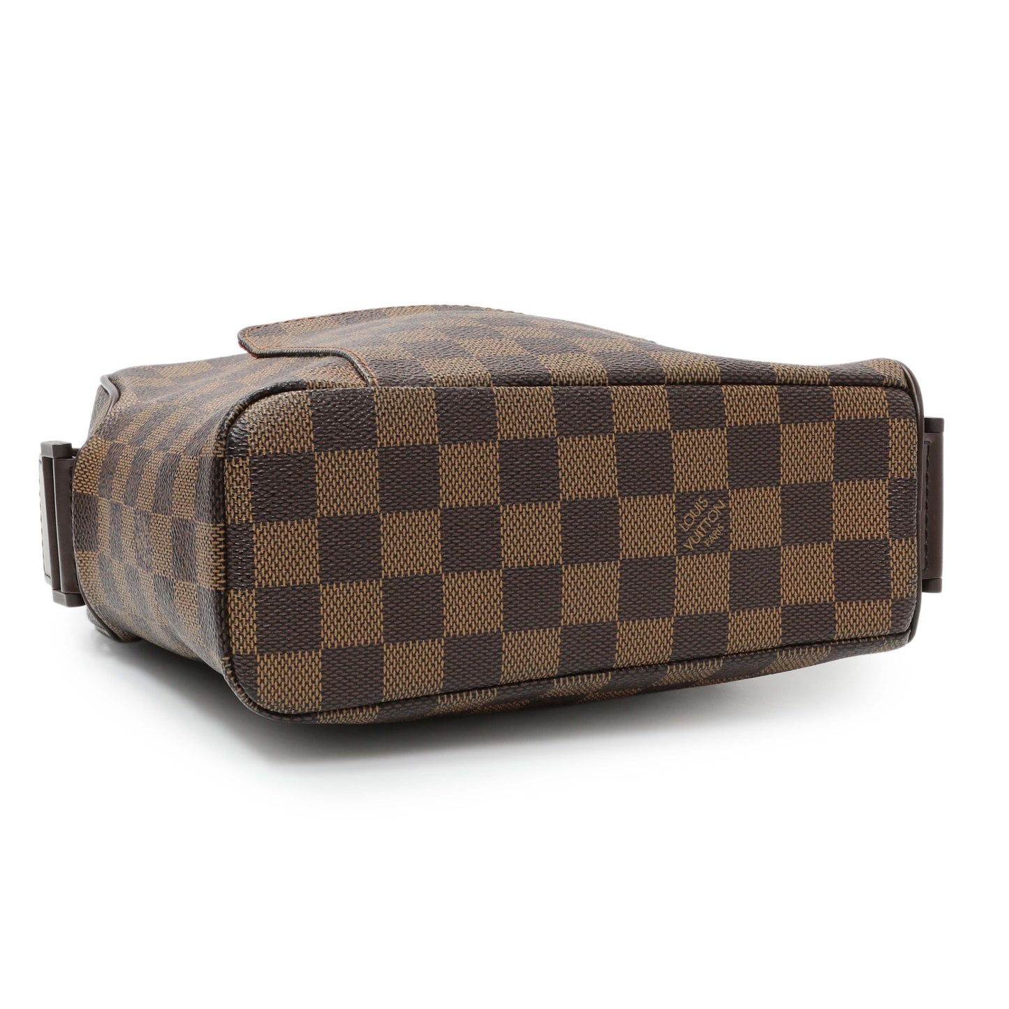 Exclusive Louis Vuitton Damier Ebene Olav PM — Back View