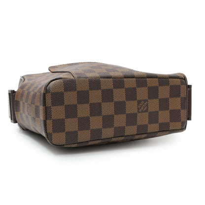 Exclusive Louis Vuitton Damier Ebene Olav PM — Back View