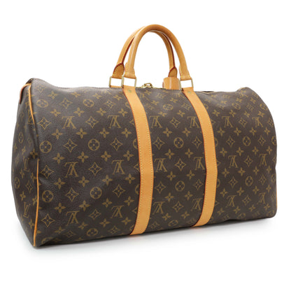 Exclusive Louis Vuitton Monogram Keepall 50 — Side View