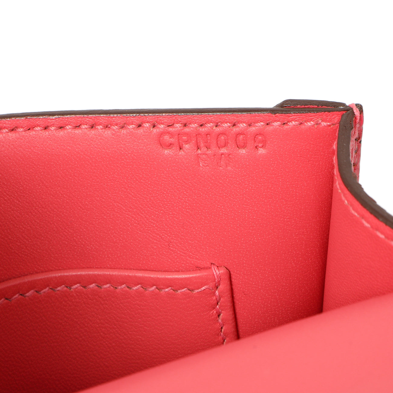 Exclusive Hermes Rose Azalee Chevre Mysore Mini Verrou Chaine — Alternate View 10