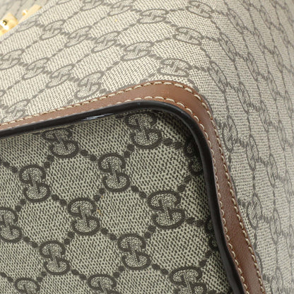Exclusive Gucci GG Supreme Monogram Medium Padlock Tote — Top View