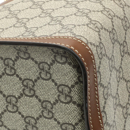 Exclusive Gucci GG Supreme Monogram Medium Padlock Tote — Lifestyle View