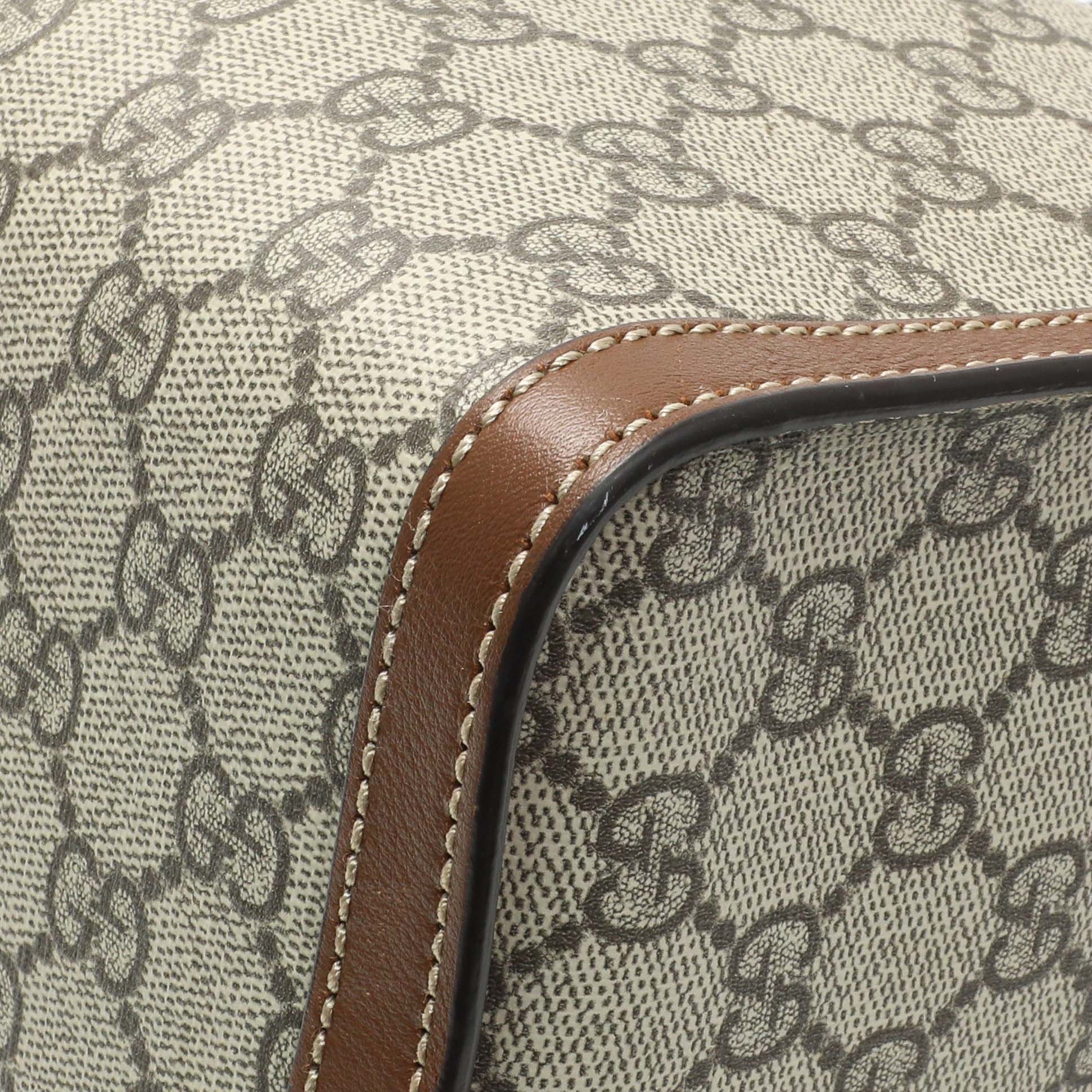 Exclusive Gucci GG Supreme Monogram Medium Padlock Tote — Alternate View 7