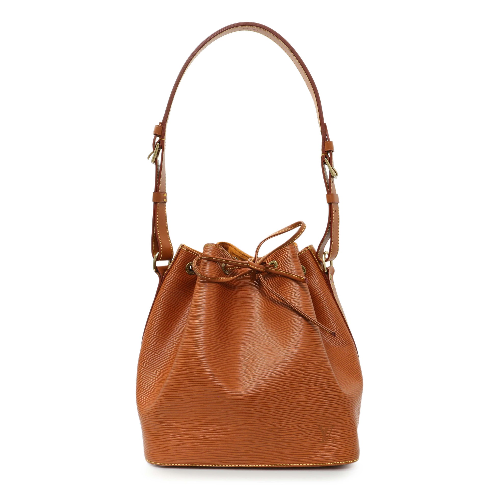 Exclusive Louis Vuitton Cipango Epi Petit Noe — Front View