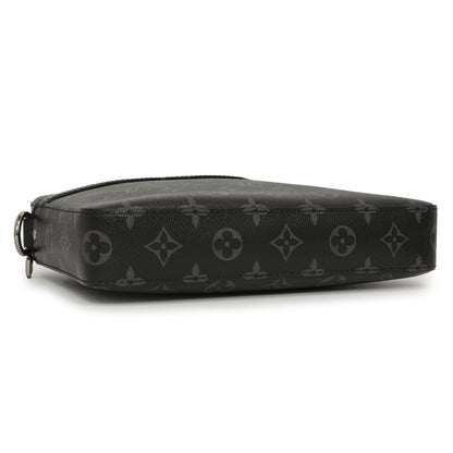 Exclusive Louis Vuitton Monogram Eclipse Reverse Trio Messenger — Top View