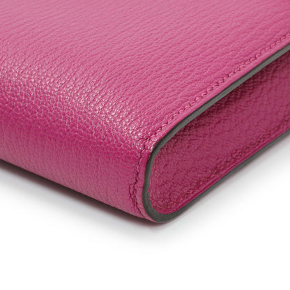 Exclusive Hermes Rose Pourpre Chèvre Mysore Clic 16 — Detail View