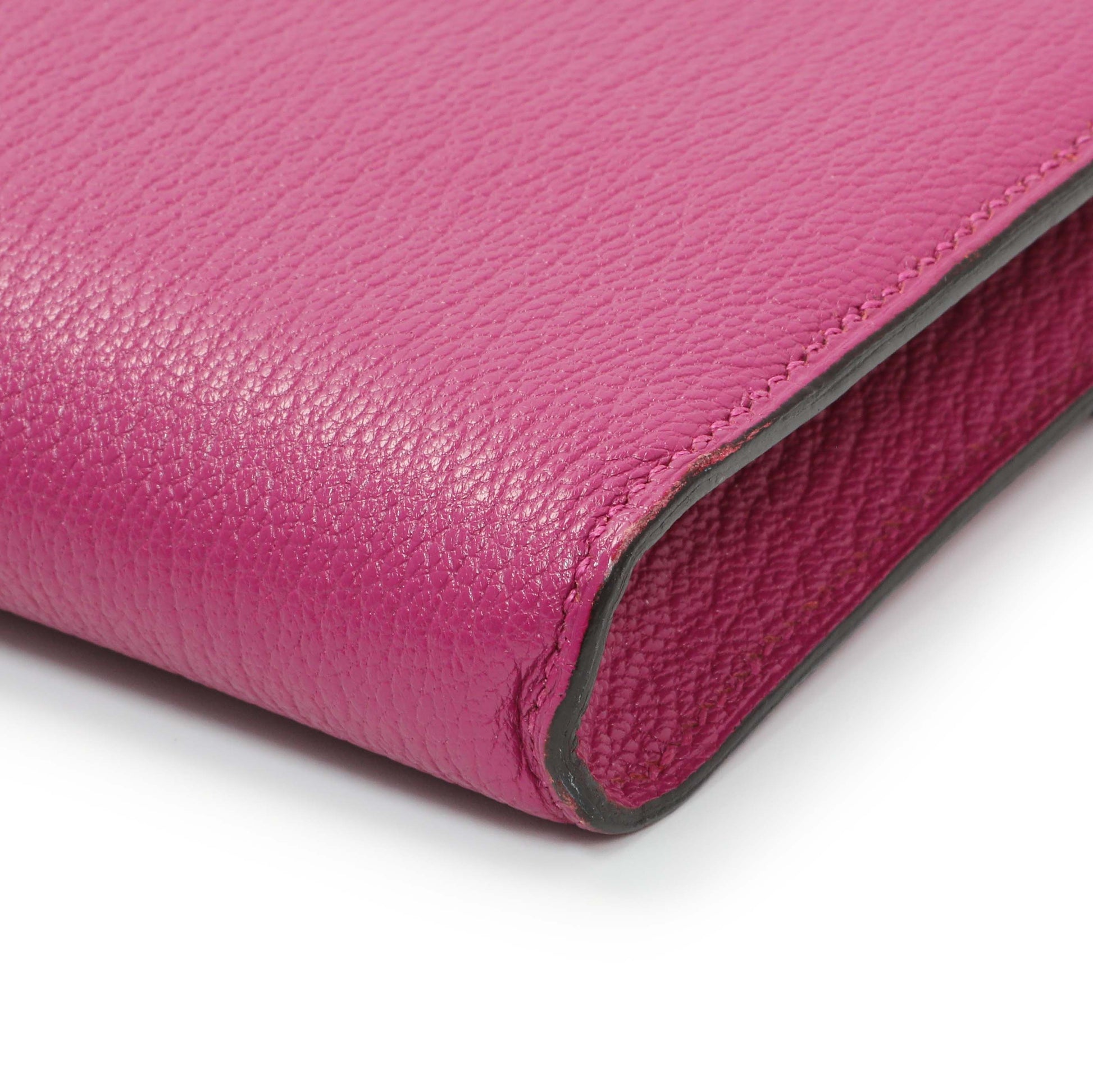 Exclusive Hermes Rose Pourpre Chèvre Mysore Clic 16 — Alternate View 7