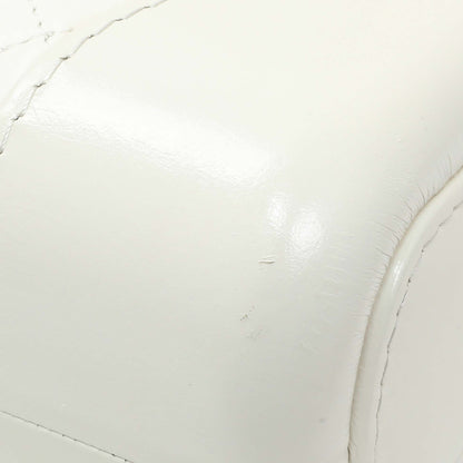 Exclusive Chanel White Aged Calfskin Quilted Small Gabrielle Hobo — Lifestyle View