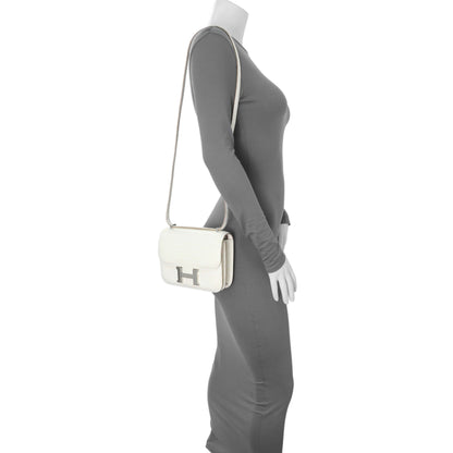 Exclusive Hermes Béton Matte Alligator Constance 18 — Alternate View 8
