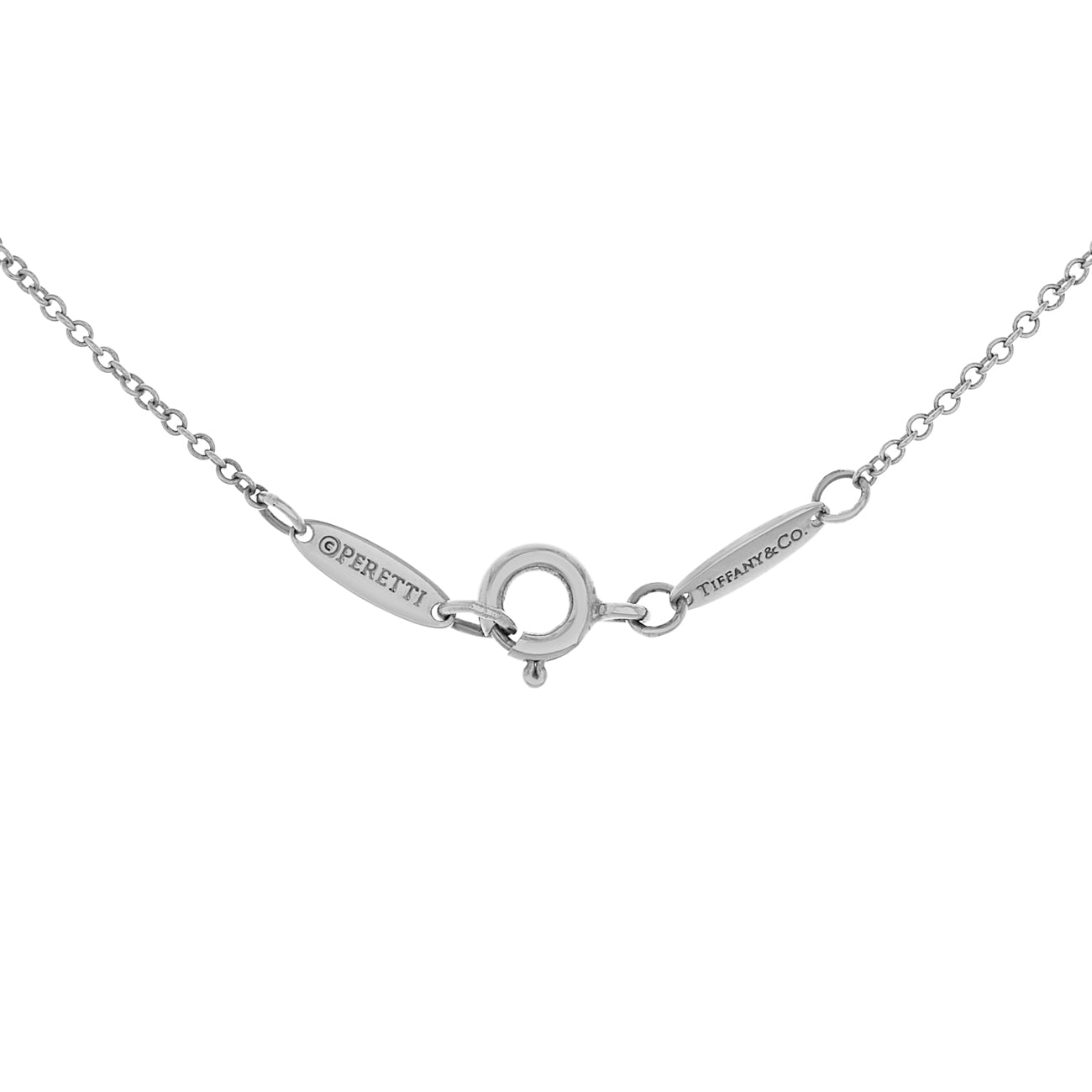 Exclusive Tiffany & Co. Sterling Silver Elsa Peretti Starfish Pendant — Back View