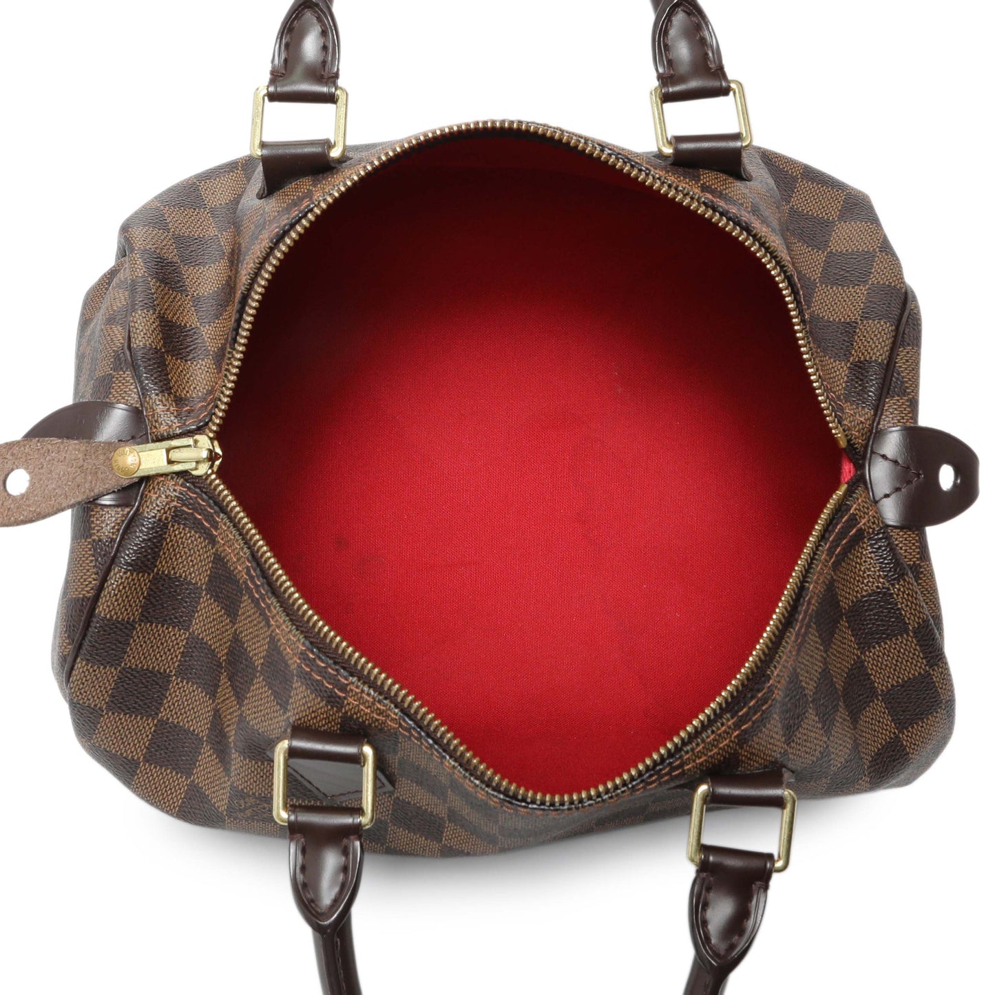 Exclusive Louis Vuitton Damier Ebene Speedy 30 — Alternate View 8