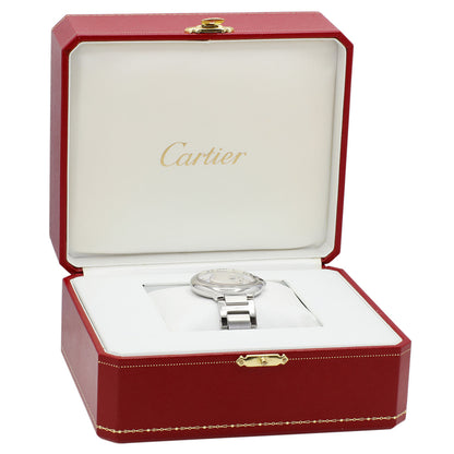 Exclusive Cartier Stainless Steel Ballon Bleu 36mm Quartz W69011Z4 — Lifestyle View