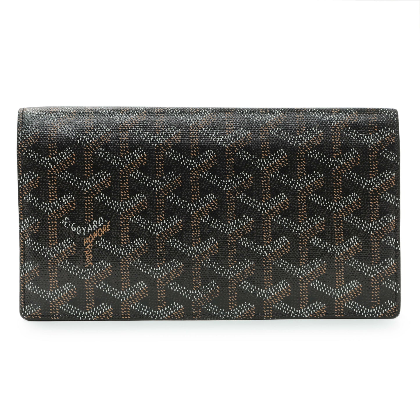 Exclusive Goyard Goyardine Saint-Lambert Wallet — Front View